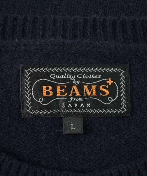BEAMS PLUS（ビームスプラス）ニット・セーター 紺 サイズ:L メンズ/2200636571273