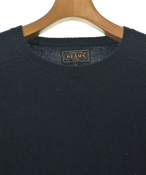 BEAMS PLUS（ビームスプラス）ニット・セーター 紺 サイズ:L メンズ/2200636571273