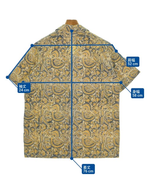 BEAMS PLUS（ビームスプラス）カジュアルシャツ 黄 サイズ:L メンズ/2200636571310