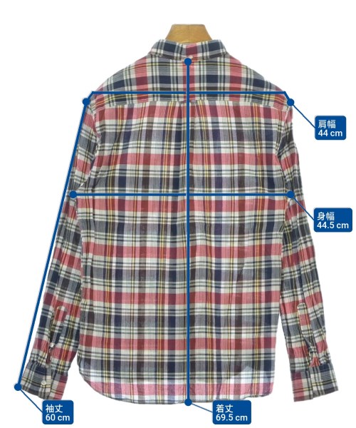 BEAMS PLUS（ビームスプラス）カジュアルシャツ 紺 サイズ:S メンズ/2200544000025