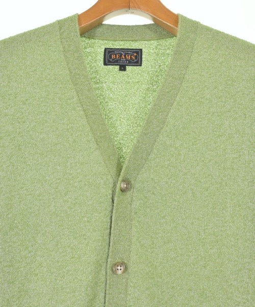 BEAMS PLUS（ビームスプラス）カーディガン 緑 サイズ:L メンズ/2200598594235