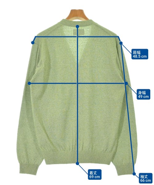 BEAMS PLUS（ビームスプラス）カーディガン 緑 サイズ:L メンズ/2200598594235