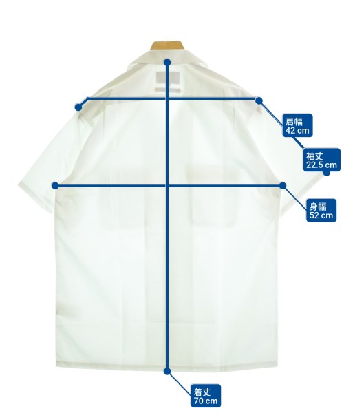 BEAMS PLUS（ビームスプラス）カジュアルシャツ 白 サイズ:S メンズ/2200623570029