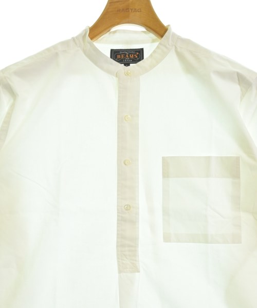 BEAMS PLUS（ビームスプラス）カジュアルシャツ 白 サイズ:S メンズ/2200623570036