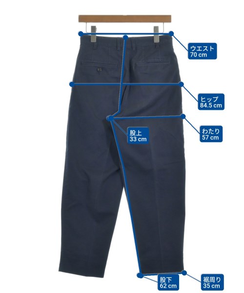 BEAMS PLUS（ビームスプラス）チノパン 紺 サイズ:XS メンズ/2200611873095