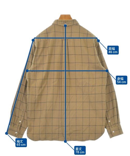 BEAMS PLUS（ビームスプラス）カジュアルシャツ ベージュ サイズ:XL メンズ/2200619072070