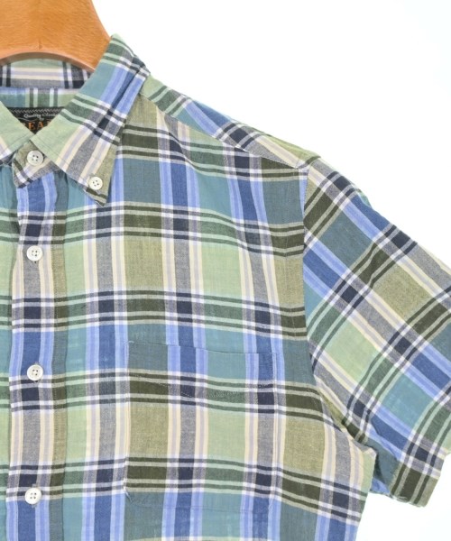 BEAMS PLUS（ビームスプラス）カジュアルシャツ 緑 サイズ:XS メンズ/2200631946014