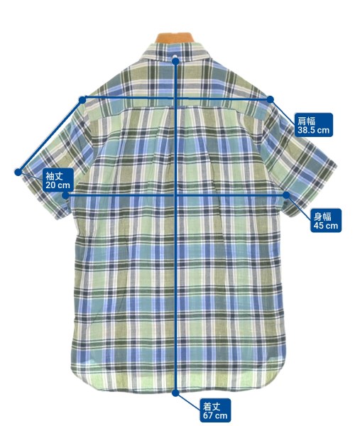 BEAMS PLUS（ビームスプラス）カジュアルシャツ 緑 サイズ:XS メンズ/2200631946014