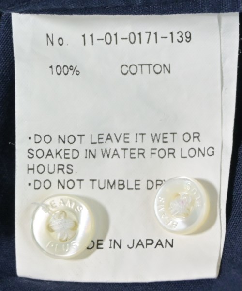 BEAMS PLUS（ビームスプラス）カジュアルシャツ 紺 サイズ:M メンズ/2200633815134