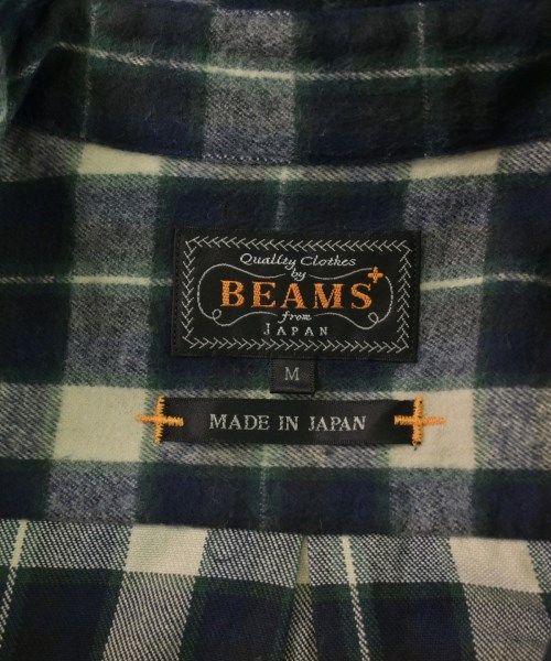 BEAMS PLUS（ビームスプラス）カジュアルシャツ 紺 サイズ:M メンズ/2200612194021