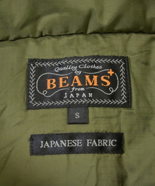 BEAMS PLUS（ビームスプラス）ダウンジャケット/ダウンベスト カーキ サイズ:S メンズ/2200619935016