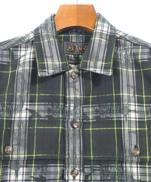 BEAMS PLUS（ビームスプラス）カジュアルシャツ 緑 サイズ:S メンズ/2200620095075