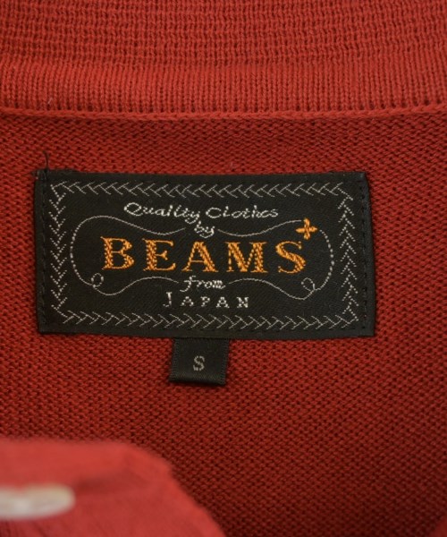 BEAMS PLUS（ビームスプラス）ポロシャツ 赤 サイズ:S メンズ/2200673896018