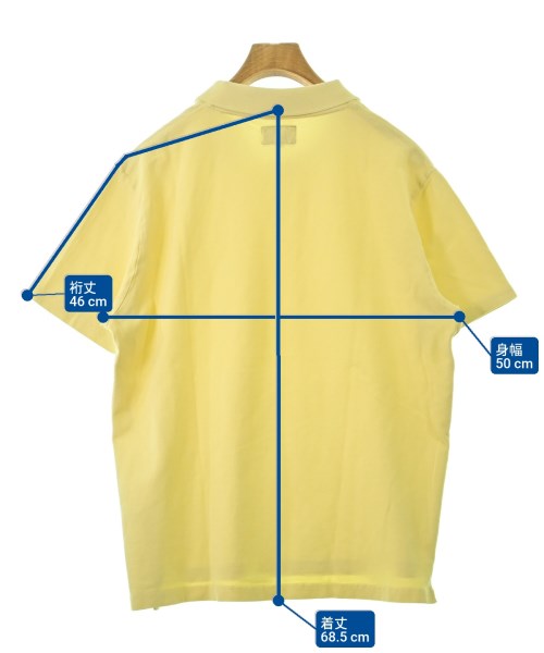 BEAMS PLUS（ビームスプラス）ポロシャツ 黄 サイズ:XL メンズ/2200676907032
