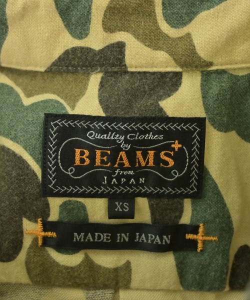 BEAMS PLUS（ビームスプラス）カジュアルシャツ ベージュ サイズ:XS メンズ/2200676960068