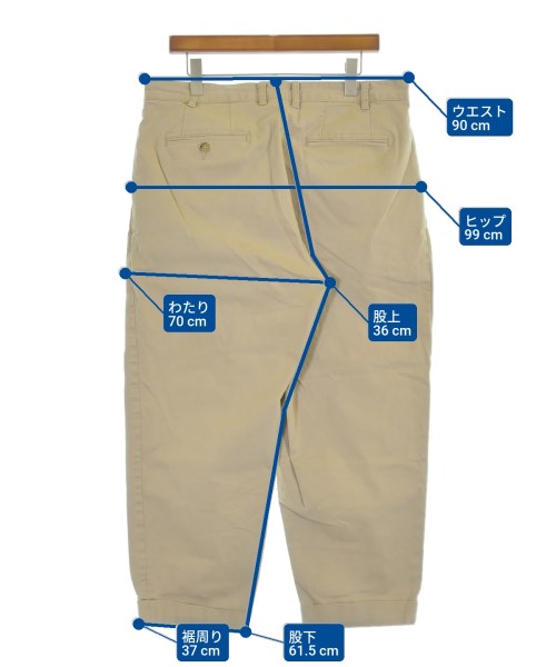 BEAMS PLUS（ビームスプラス）チノパン ベージュ サイズ:XL メンズ/2200678084076