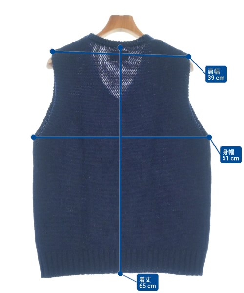 BEAMS PLUS（ビームスプラス）ニット・セーター 紺 サイズ:-(M位) メンズ/2200680706010