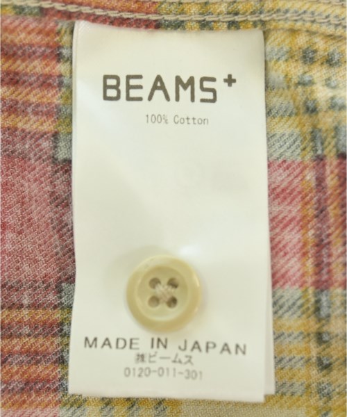 BEAMS PLUS（ビームスプラス）カジュアルシャツ 赤 サイズ:L メンズ/2200694273027