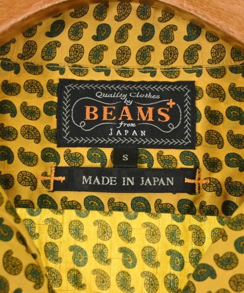 BEAMS PLUS（ビームスプラス）カジュアルシャツ 黄 サイズ:S メンズ/2200694374045
