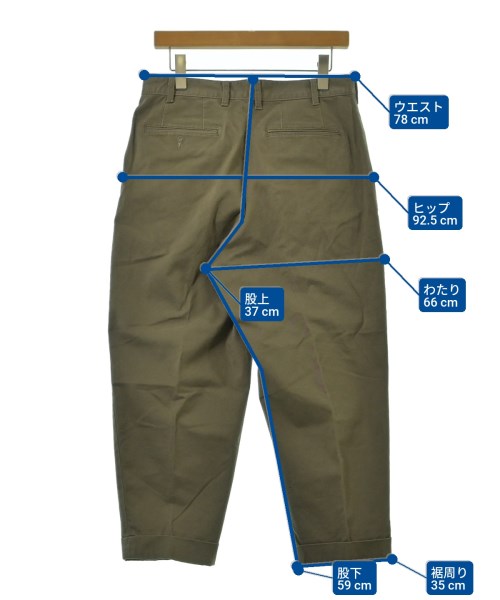 BEAMS PLUS（ビームスプラス）チノパン カーキ サイズ:M メンズ/2200653756066