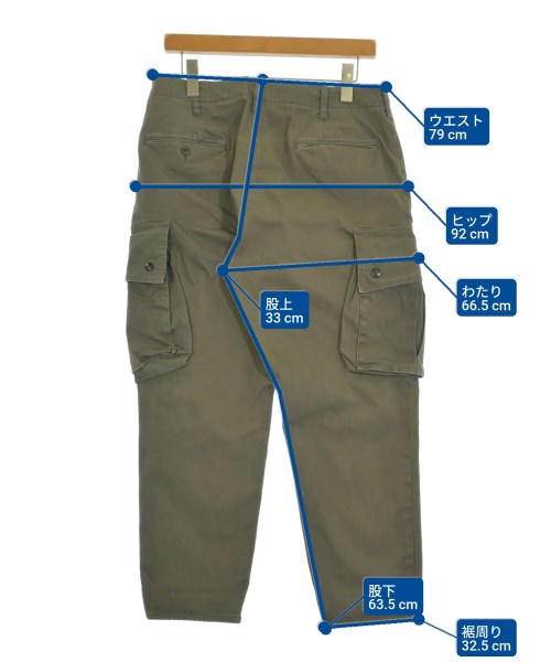 BEAMS PLUS（ビームスプラス）カーゴパンツ カーキ サイズ:S メンズ/2200650218031