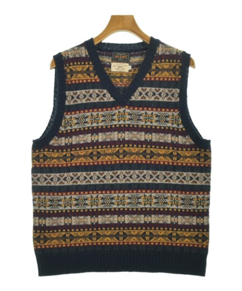 BEAMS PLUS(ビームスプラス)ニット・セーター 紺 サイズ:XL/2200652953039