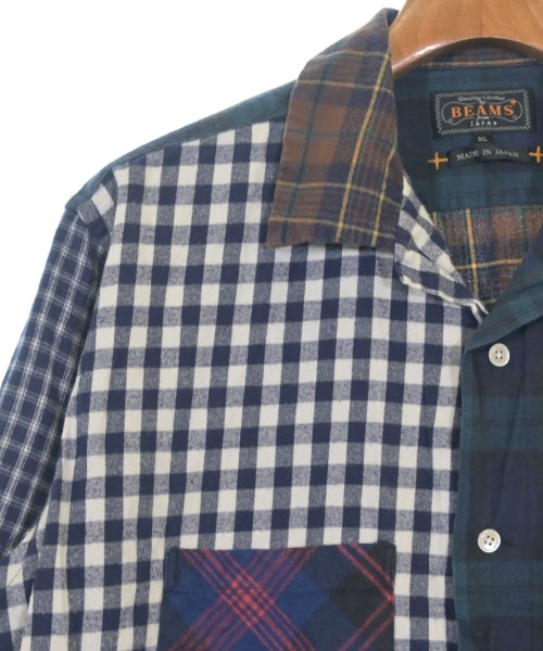BEAMS PLUS（ビームスプラス）カジュアルシャツ 紺 サイズ:XL メンズ/2200658437045