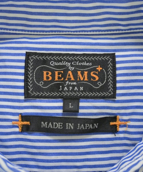 BEAMS PLUS（ビームスプラス）カジュアルシャツ 青 サイズ:L メンズ/2200707367118