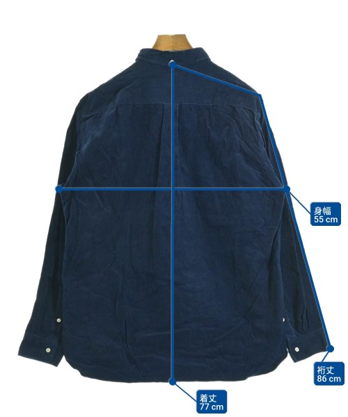BEAMS PLUS（ビームスプラス）カジュアルシャツ 青 サイズ:XL メンズ/2200709258117