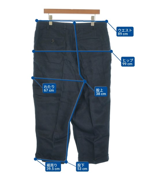 BEAMS PLUS（ビームスプラス）スラックス 紺 サイズ:XL メンズ/2200715475133