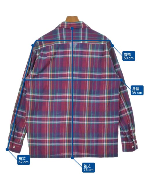 BEAMS PLUS（ビームスプラス）カジュアルシャツ 紫 サイズ:L メンズ/2200644984096