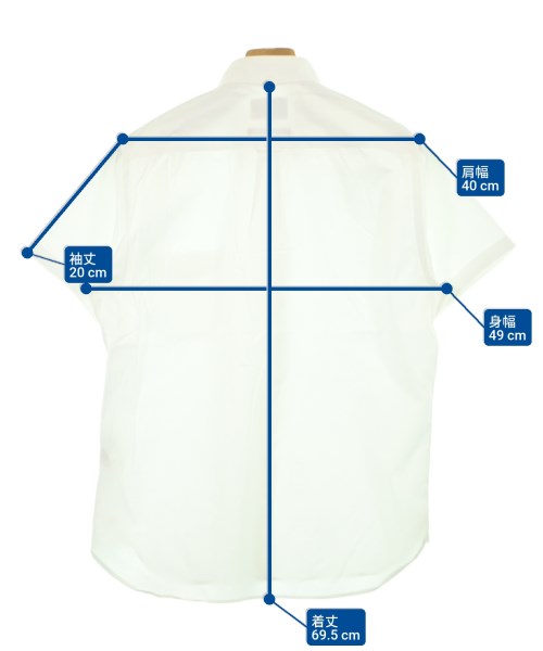 BEAMS PLUS（ビームスプラス）カジュアルシャツ 白 サイズ:1(S位) メンズ/2200646112039