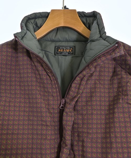 BEAMS PLUS（ビームスプラス）ダウンジャケット/ダウンベスト 赤 サイズ:S メンズ/2200647049013