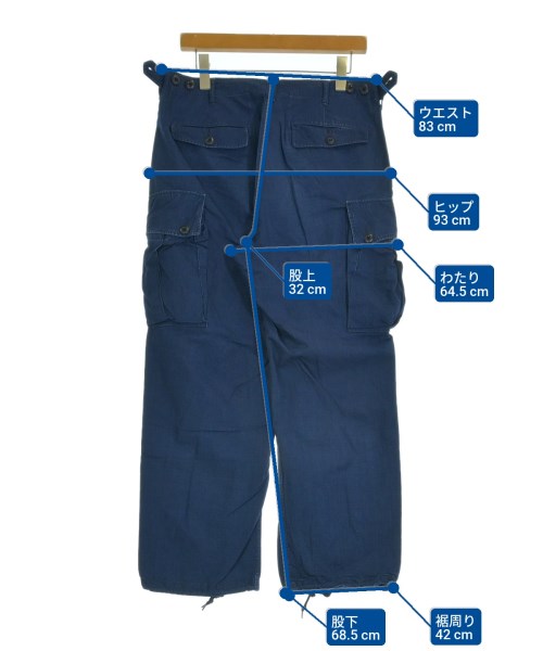 BEAMS PLUS（ビームスプラス）カーゴパンツ 紺 サイズ:M メンズ/2200650627024