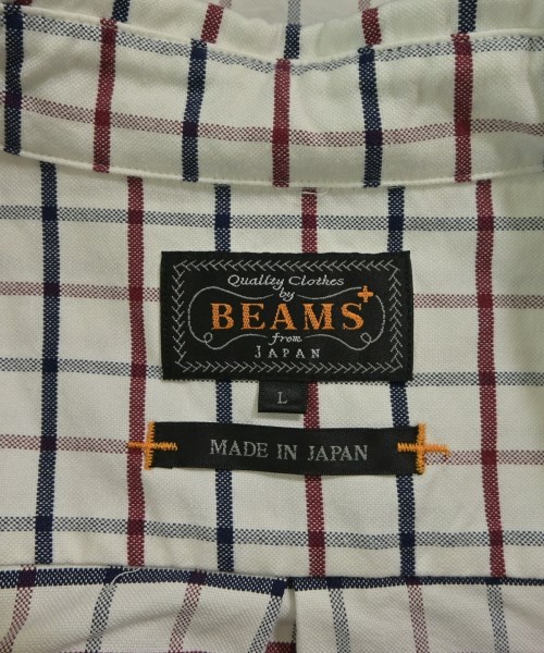 BEAMS PLUS（ビームスプラス）カジュアルシャツ 白 サイズ:L メンズ/2200645535143