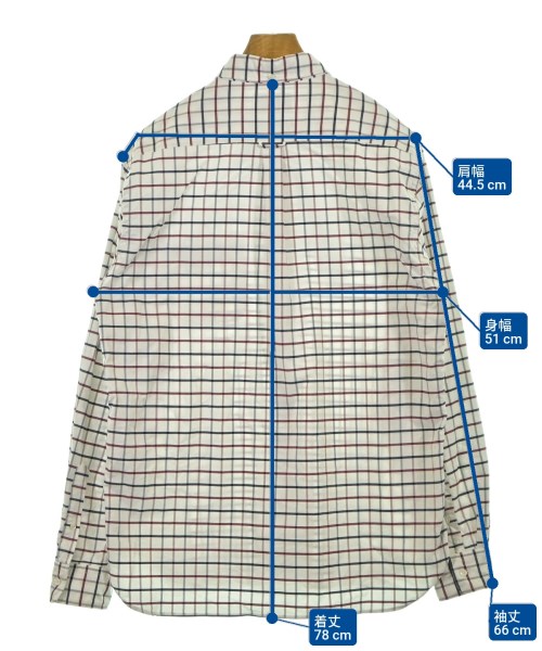 BEAMS PLUS（ビームスプラス）カジュアルシャツ 白 サイズ:L メンズ/2200645535143