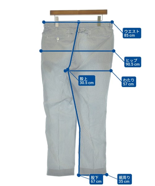 BEAMS PLUS（ビームスプラス）スラックス 白 サイズ:L メンズ/2200643574083