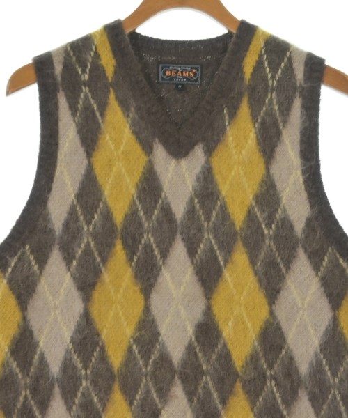 BEAMS PLUS（ビームスプラス）ベスト 茶 サイズ:M メンズ/2200645035100