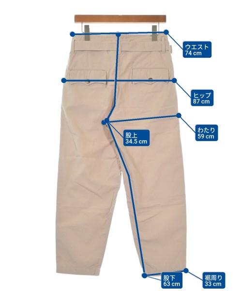 BEAMS PLUS（ビームスプラス）チノパン ベージュ サイズ:S メンズ/2200664935092