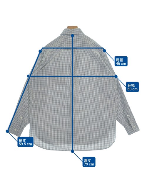 BEAMS PLUS（ビームスプラス）カジュアルシャツ 白 サイズ:M メンズ/2200666051035