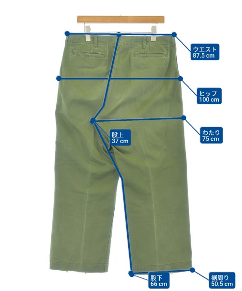 BEAMS PLUS（ビームスプラス）チノパン カーキ サイズ:L メンズ/2200667104037