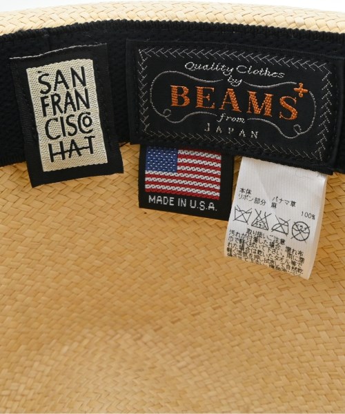 BEAMS PLUS（ビームスプラス）ストローハット ベージュ サイズ:- メンズ/2200667478053