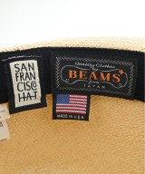BEAMS PLUS（ビームスプラス）ストローハット ベージュ サイズ:ONE メンズ/2200667478060