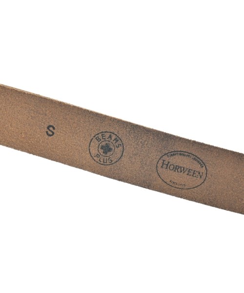 BEAMS PLUS（ビームスプラス）ベルト 茶 サイズ:- メンズ/2200667478084