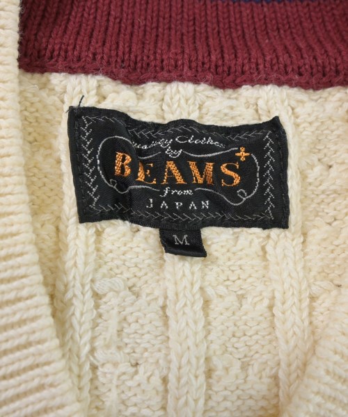 BEAMS PLUS（ビームスプラス）ニット・セーター 白 サイズ:M メンズ/2200662444046