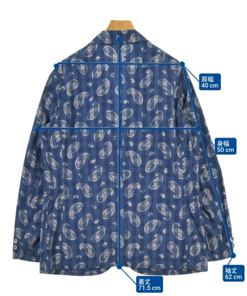 BEAMS PLUS（ビームスプラス）テーラードジャケット 紺 サイズ:M メンズ/2200672401060