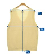 BEAMS PLUS（ビームスプラス）ベスト 黄 サイズ:XL メンズ/2200724794232