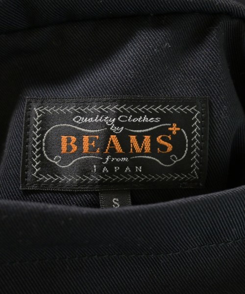 BEAMS PLUS（ビームスプラス）ステンカラーコート 黒 サイズ:S メンズ/2200735647305