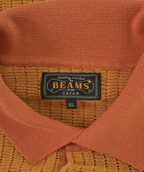 BEAMS PLUS（ビームスプラス）ポロシャツ オレンジ サイズ:XL メンズ/2200688706036