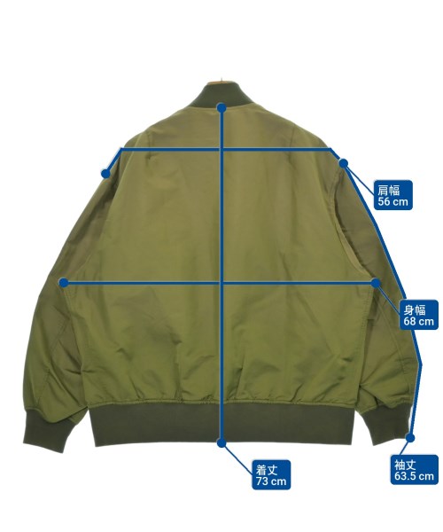BEAMS PLUS（ビームスプラス）ミリタリーブルゾン カーキ サイズ:XL メンズ/2200689662010